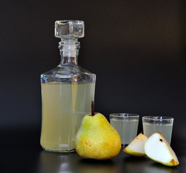 Pear vodka