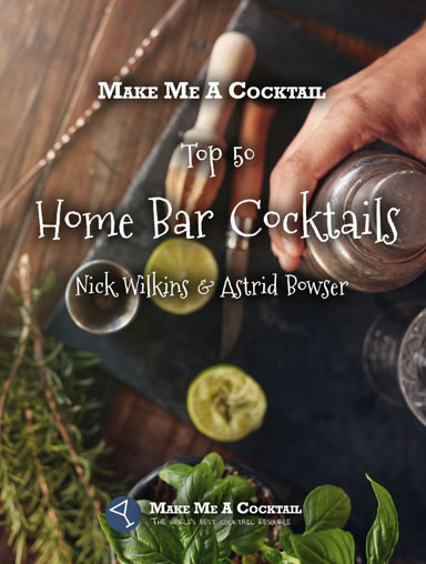 Make me a cocktail at christmas book image