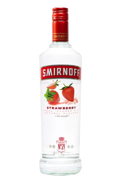 Strawberry vodka